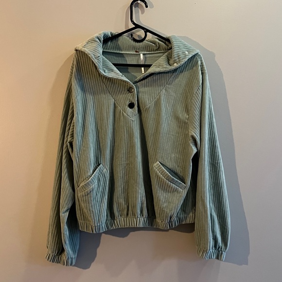 Free People Corduroy Pull Over Serena - Picture 4 of 8